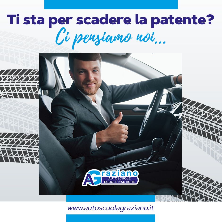 TI STA PER SCADERE LA PATENTE AUTO?